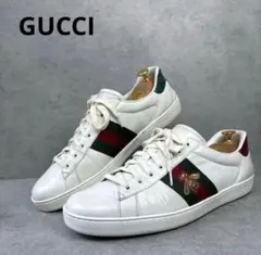 【即日発送】GUCCI ビー 刺繍 スニーカー 37 1/2 シェリー