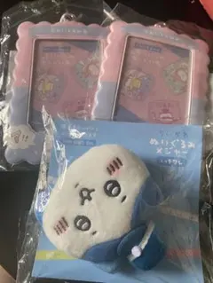 ちいかわ　郵便局　おきにいりのカードいれ ハチワレ　メジャー