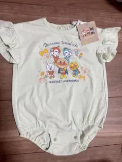 新品　アンパンマンロンパース　70