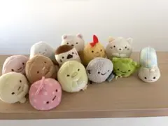 d*2様 すみっコぐらし　てのりぬいぐるみ　サンエックス　中古品　13個セット