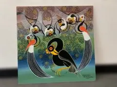 岡本萬三 油彩 日本画 額装 共箱付 絵画 美術品 インテリア - メルカリ