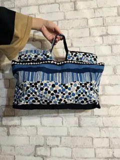 ◆一点物♪大容量♪北欧柄ハンドメイドバッグ♪(大)可愛い♪プレゼントにも◆