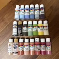セラムコート19本　アメリカーナ2本　トールペイント　アクリル絵の具