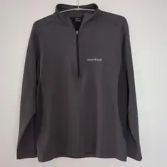 モンベル ジオライン3Dメッシュ ロングスリーブジップシャツ プルオーバーシャツ