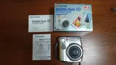 FUJIFILM インスタントカメラ instax mini 10 箱付き