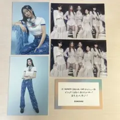 LE SSERAFIM ポストカード カズハ ウンチェ