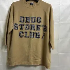 DSC DRUG STORE'S CLUB! ニット ベージュ 美品