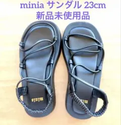 minia サンダル 23cm 新品未使用品のサムネイル