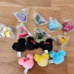 ミッキー ミニー プチぬいぐるみ6個