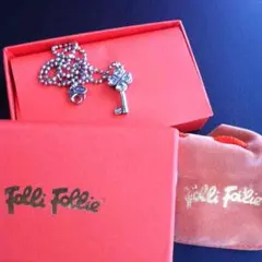 フォリフォリ ハートキーネックレス