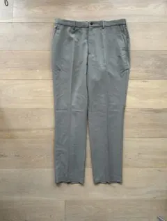 GU ウォッシャブルテーパードトラウザー カーキXXLサイズ