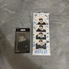 RIIZE ポップアップ POPUP アクリルカード　4カットフォト　アントン