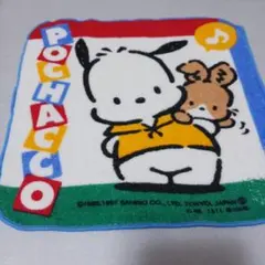 レア ポチャッコ ミニタオル ハンカチ 산리오 1997年 레트로
