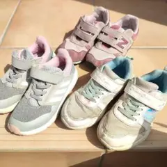 Adidas & New Balance 他スニーカー 3足セットまとめ売り