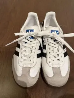 adidas Samba サンバ アディダス21cmホワイトブラック スニーカー