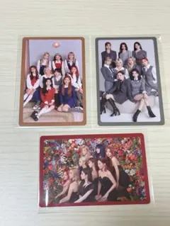 TWICE 全員 Eyes wide open 初回特典トレカ 3枚セット