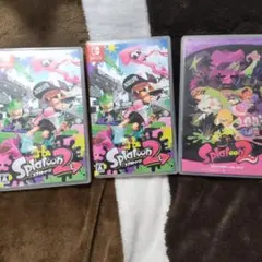 スプラトゥーン2 Switchソフト 3つセット