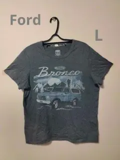 【Ford公式】フォード ブロンコ Lサイズ Tシャツ レトロ 採寸あり ​
