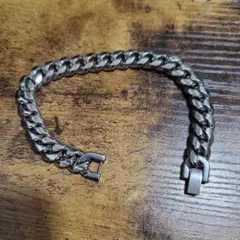 ブレスレット ステンレス製 長さ21cm 喜平