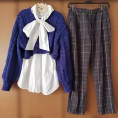 sさま専用　ボウタイブラウス単品