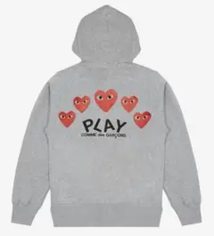 PLAY COMME des GARÇONS ホワイトパーカー M 楽天市場】コムデギャルソン パーカー（カラーホワイト