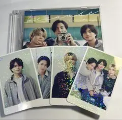 timelesz because CD 通常盤【未使用開封済み】＋特典トレカ4枚