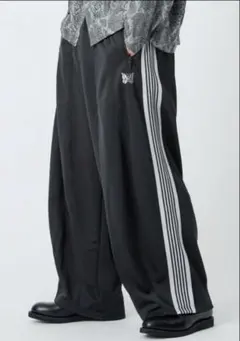 美品】Needles × BREATH 別注 エコレザー トラックパンツ M - メルカリ
