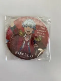 吸血鬼すぐ死ぬ　アイドルver. ホログラム缶バッジ　ロナルド