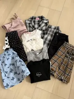 子供服まとめ売り　11点　女の子服　130㎝