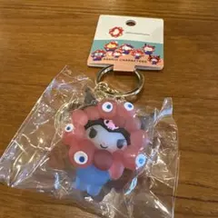 EXPO 2025サンリオ ミャクミャク クリア キーホルダー　クロミ