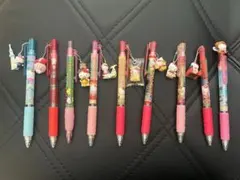 ハローキティ ご当地 ボールペン シャーペン 9本セット