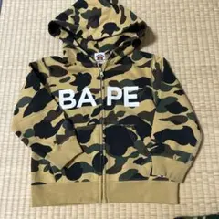 BAPE KIDS 迷彩パーカー 110cm正規品