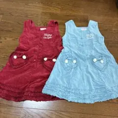 最終値下げ　お揃い　双子　Shirley Temple ワンピース 2着セット
