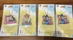 【4点セット】ワンピース　ラバーストラップ