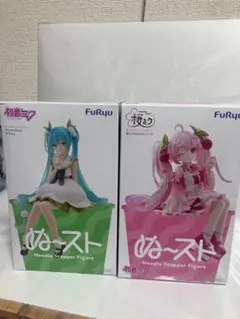 初音ミク ぬーどるストッパーフィギュア Flower Fairy＆桜ミク セット
