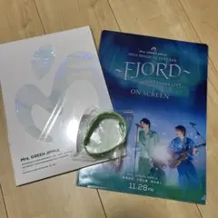 【新品未使用】ミセスグリーンアップル　FJORD クリアファイル　ラバーバンド
