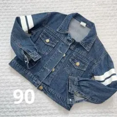 デニムジャケット キッズ 90 韓国子供服 Gジャン 男の子 女の子 おしゃれ