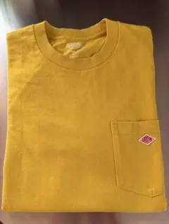 DANTON ポケットTシャツ イエローのサムネイル
