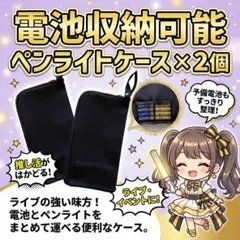 2個】ペンライトケース 日向坂46 乃木坂46 櫻坂46 ポーチ カバー B