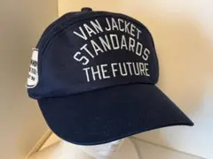 VAN/帽子/ビンテージ/キャップ/限定/ネイビー/ロゴ/ストラップバック/良品のサムネイル