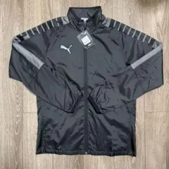 新品 Puma ブラック ウィンドブレーカー M