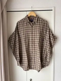 Patagonia made in Portugal チェックシャツ