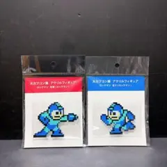 大カプコン展 ロックマン アクリルフィギュア 2個セット 攻撃 走り アクスタのサムネイル
