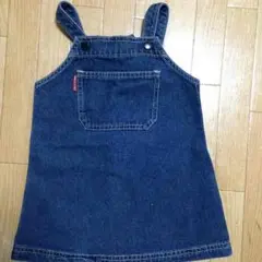 デニムジャンバースカート