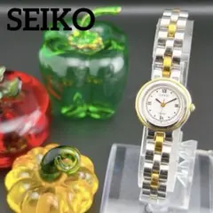 希少】オールドセイコー タンクスクエア ホワイト クォーツ レディース