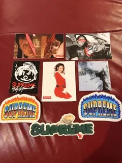 美品Supreme ステッカー8枚セット(G)