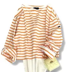 新品◆定価1.5万 ルミノア ジャーナルスタンダード別注 ボーダー オレンジ