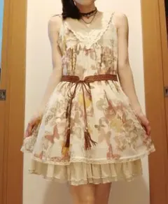森ガール　フェアリーグランジ　axes femme　レース　ワンピースのサムネイル