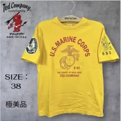 【極美品】TED COMPANY テッドマンTシャツ 38サイズ F商会のサムネイル