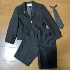 LITTLE LEAD 男の子フォーマルスーツ120 冠婚葬祭卒園入学 3点